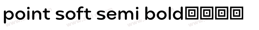 point soft semi bold字体转换